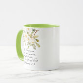 エペソ2:8 By Graceあなた方は聖書を救受けている マグカップ (正面左)