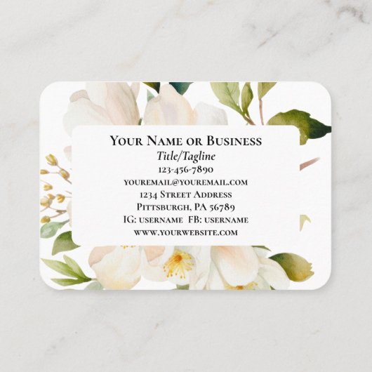 エペソ2:8 By Graceあなた方は聖書を救受けている 名刺 (裏面)