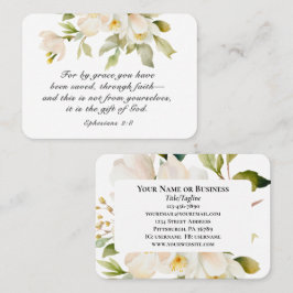 エペソ2:8 By Graceあなた方は聖書を救受けている 名刺