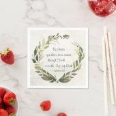 エペソ2:8 By Grace you have 救 been  スタンダードカクテルナプキン (インサイチュ)