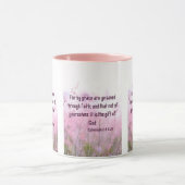 エペソ2:8 KJVバイブル聖なる書物、 経典Pic 2-Tone Mug マグカップ (中央)