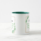 エペソ3:17あなた方は根付きパーソナライズされたマグカップである マグカップ (中央)