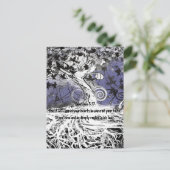 エペソ3:17彼の愛に根ざされる ポストカード (スタンド正面)