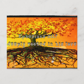 エペソ3:17 ポストカード