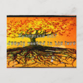 エペソ3:17 ポストカード (正面)