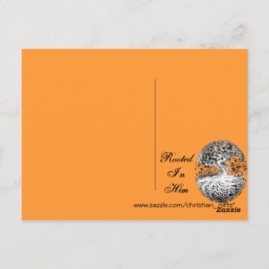 エペソ3:17 ポストカード (裏面)