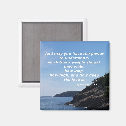 エペソ3:18 マグネット (正面/裏面)