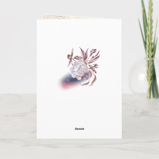 エペソ3:20もっと多くのことを行うことができる神へ カード (裏面)