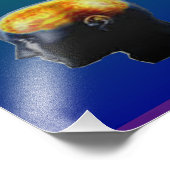 エペソ4:23の聖書の聖句。 フォトプリント (角)