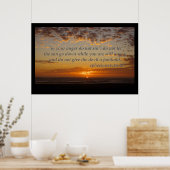 エペソ4:26-27 ポスター (キッチン)