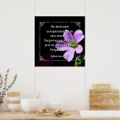 エペソ4:32ポスター ポスター (キッチン)