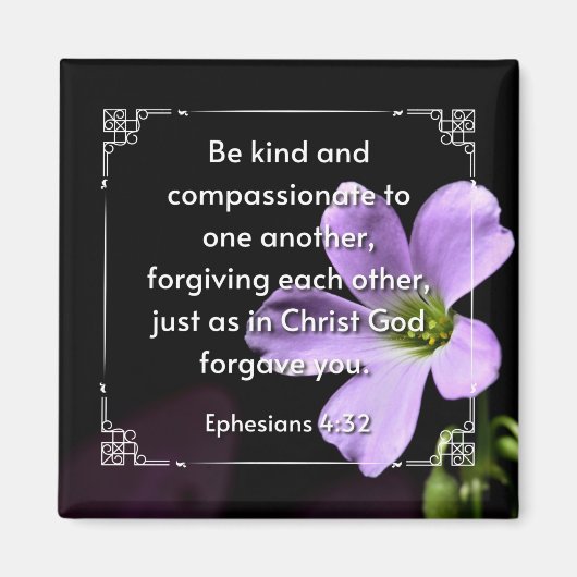 エペソ4:32磁石 マグネット (正面)