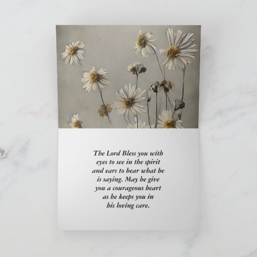 エペソ4:7私たち一人ひとりの恵みは聖書与えである カード (内部)