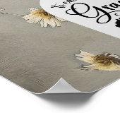 エペソ4:7私たち一人ひとりの恵みは聖書与えである ポスター (角)