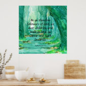 エペソ5:1-2 ポスター (キッチン)