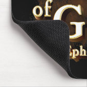 エペソ6:11神の信仰の武具全体を着せよ マウスパッド (コーナー)