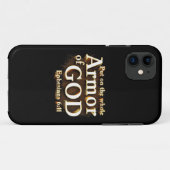 エペソ6:11神の信仰の武具全体を着せよ Case-Mate iPhoneケース (裏面(横))