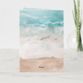 エペソ6:16信仰の盾を取る聖書 カード (裏面)