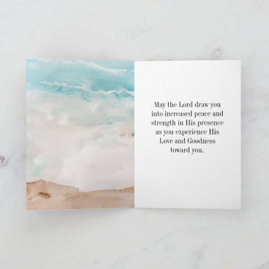 エペソ6:16信仰の盾を取る聖書 カード (内部)