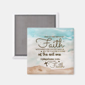 エペソ6:16信仰の盾を取る聖書 マグネット (正面/裏面)