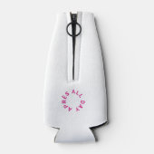 エペーススキーウィメホットピンクスキークレストパーティー ボトルクーラー (裏面)