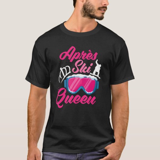 エペーススキークイーンスキーエーススノーボード Tシャツ (正面)