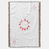 エペーススキークラブウィンターレッドスキーリゾートクレスト スローブランケット (正面縦)