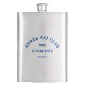 エペーススキークラブブルーウィンタースキーリゾートクレスト フラスク (正面)