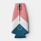 エペーススキークラブレトロピンクネイビーウィンター ボトルクーラー (裏面)