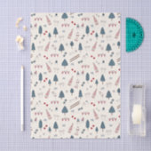 エペーススキークリスマスギフトピンクシャンパン 薄葉紙 (クラフト)