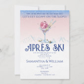 エペーススキースキースキーずらゲレンスジョイントバッハ週末 招待状 (正面)