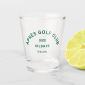 エペールゴルフクラブフォレストグリーンゴルフソーシャルクレスト ショットグラス (正面)