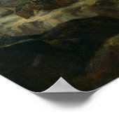 エホシャパトの谷からのエルサレムの見解 ポスター (角)