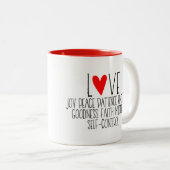 エホバの御霊の実り ツートーンマグカップ (正面右)