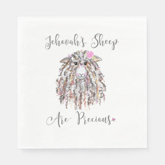 「エホバの羊は大切」ナプキン スタンダードランチョンナプキン