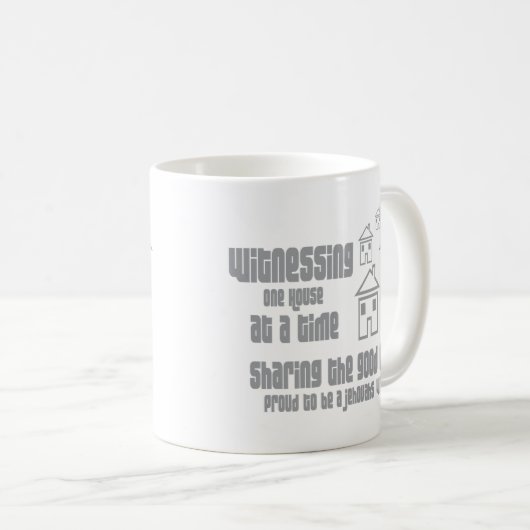 エホバの証人が目撃 コーヒーマグカップ (正面右)