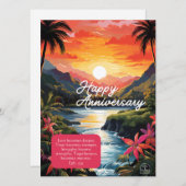 エホバの証人のためのJWハッピーアニバーサリーカード (正面/裏面)