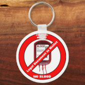 エホバの証人の血はない キーホルダー (正面)