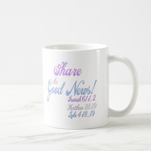 エホバの証人グッドニュース コーヒーマグカップ (右)