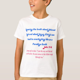 エホバの証人ジョン14-6 Tシャツ