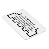 エホバの証人時計塔マタイ24:14磁石 マグネット (右側)