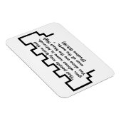 エホバの証人時計塔Psalms 83:18マグネット マグネット (右側)