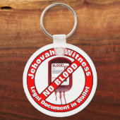 エホバの証人 – 血なし キーホルダー (正面)