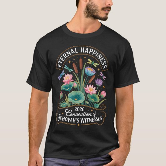 エホバの証人 2026年大会 永遠の命 Tシャツ (正面)