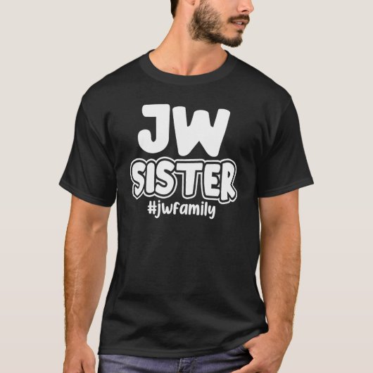 エホバの証人Jw姉妹JWファミリー Tシャツ (正面)