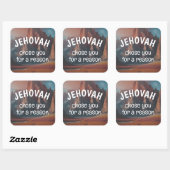 エホバは理由があなた方を選んだ | JW スクエアシール (シート)