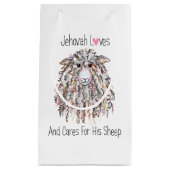 「エホバは羊を愛している」小抱き枕 スモールペーパーバッグ (正面)