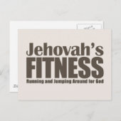 エホバフィットネス ポストカード (正面/裏面)