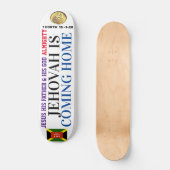 エホバ来イズホームスケートボード スケートボード (正面)