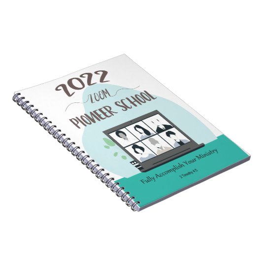 エホバ証人ズーム先駆者学校2022 ノートブック (右側)